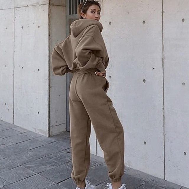 Women Warm Hoodie and Pants Set - C&S Shopping Network