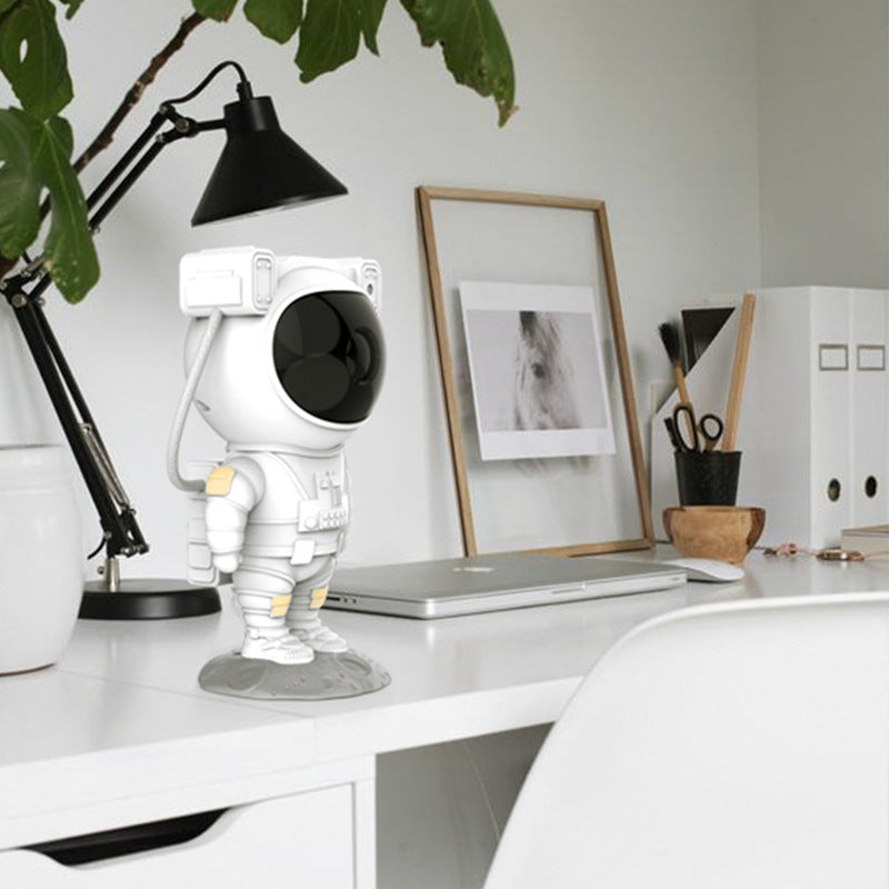 Creative Astronaut Galaxy Starry Sky Projector Nightlight USB Atmospher Bedroom Table Lamp - C&S Shopping Network
