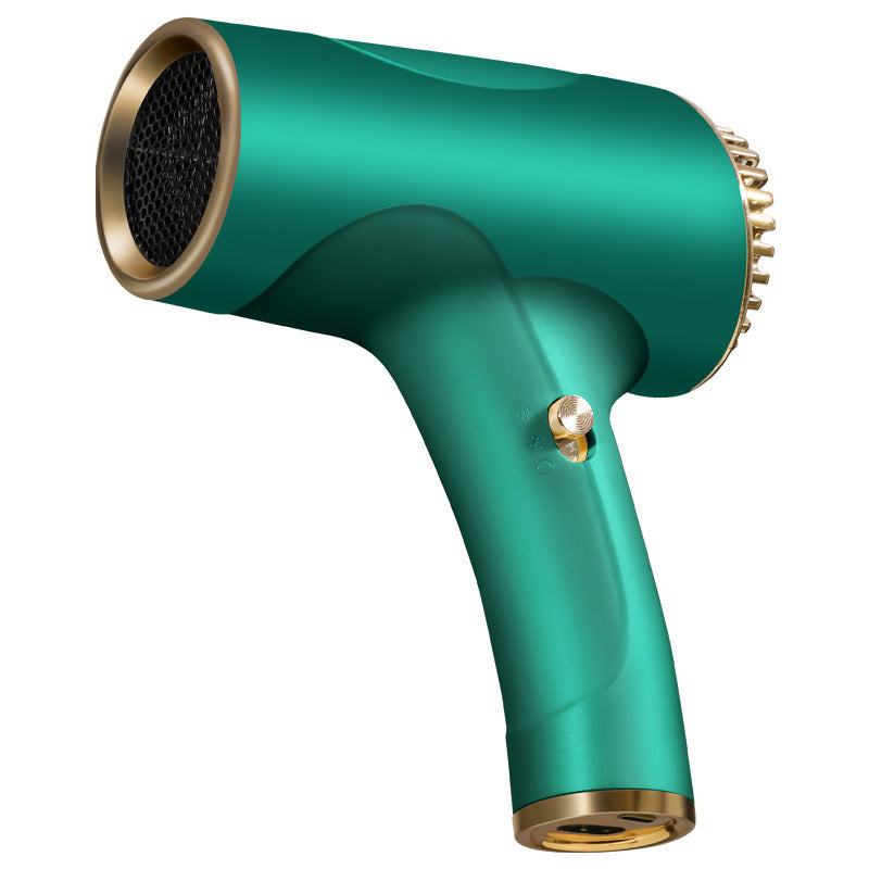 Wireless Rechargeable Quick-drying Hair Dryer Student Dormitory Anion Care Mute Portable Electric - C&S Shopping Network