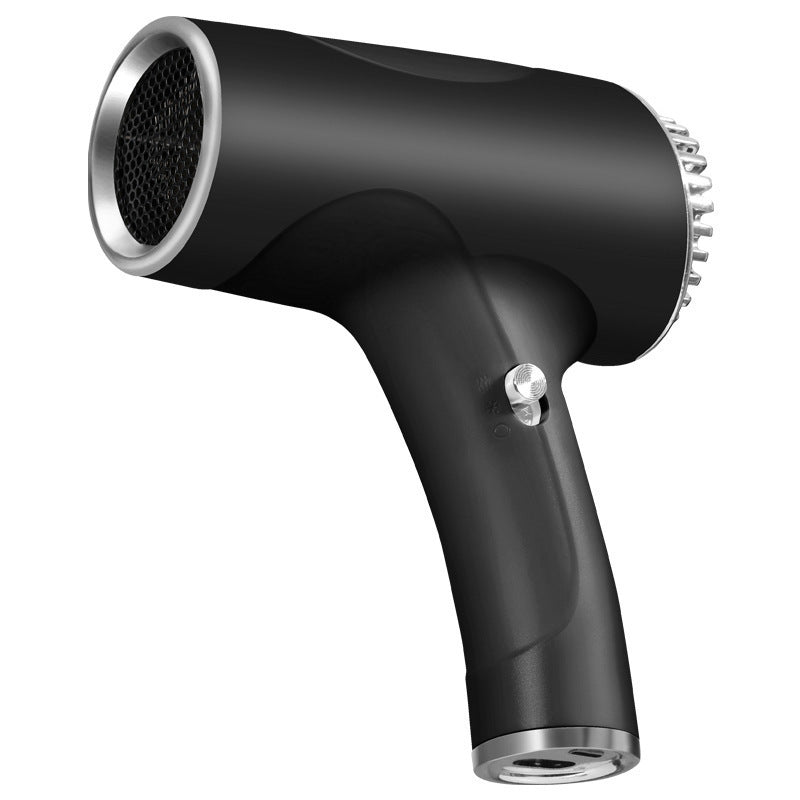 Wireless Rechargeable Quick-drying Hair Dryer Student Dormitory Anion Care Mute Portable Electric - C&S Shopping Network