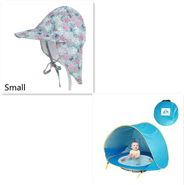 Baby Beach Tent: Easy Fold-Up Waterproof Sun Awning Tent - C&S Shopping Network