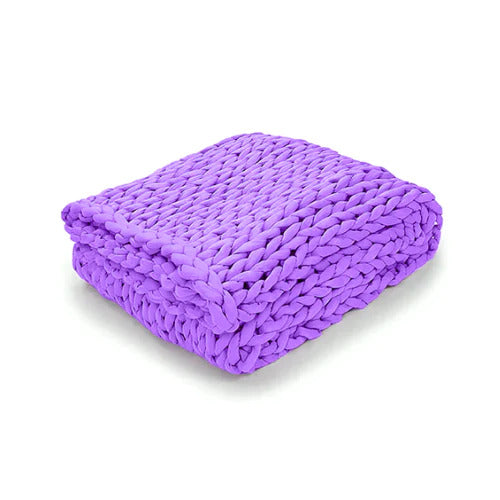 Zen Weighted Knitted Blanket - C&S Shopping Network