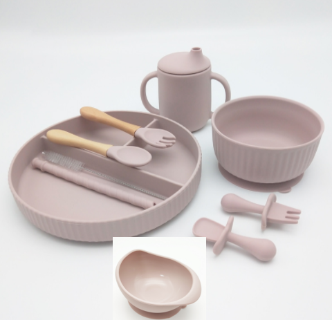Baby Weaning Solid Food Plate Bowl Set - C&S Shopping Network