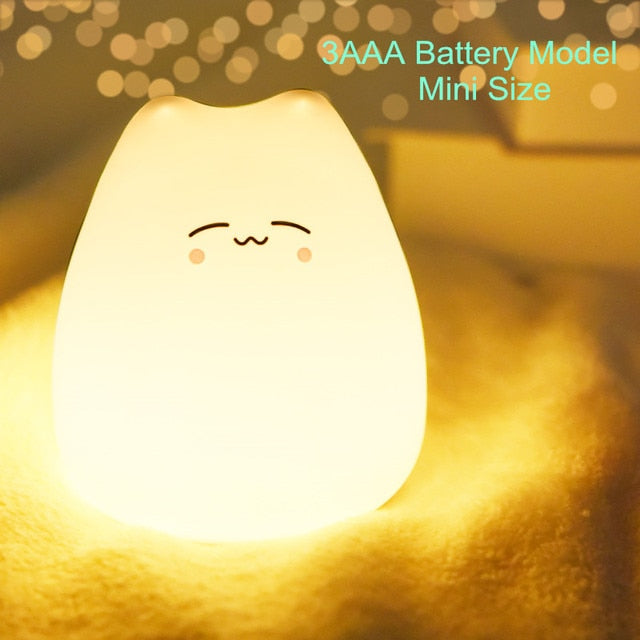 Mini Cat Baby Night Lamp - C&S Shopping Network