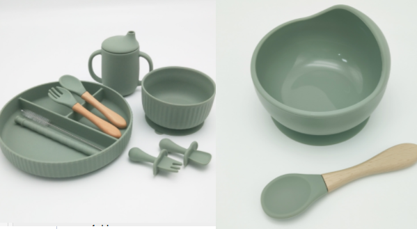 Baby Weaning Solid Food Plate Bowl Set - C&S Shopping Network