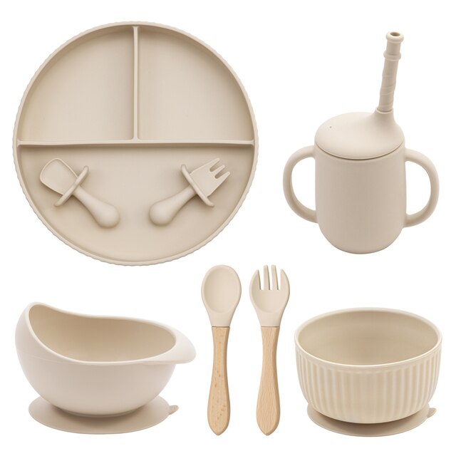 Baby Weaning Solid Food Plate Bowl Set - C&S Shopping Network