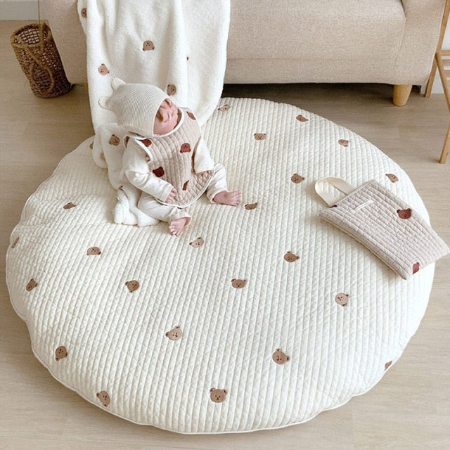 Bear Embroidery Baby Mat - C&S Shopping Network