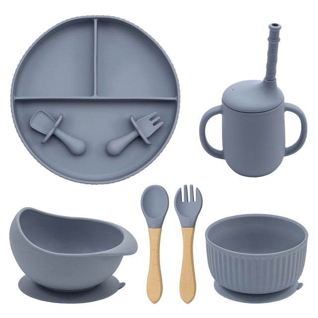 Baby Weaning Solid Food Plate Bowl Set - C&S Shopping Network