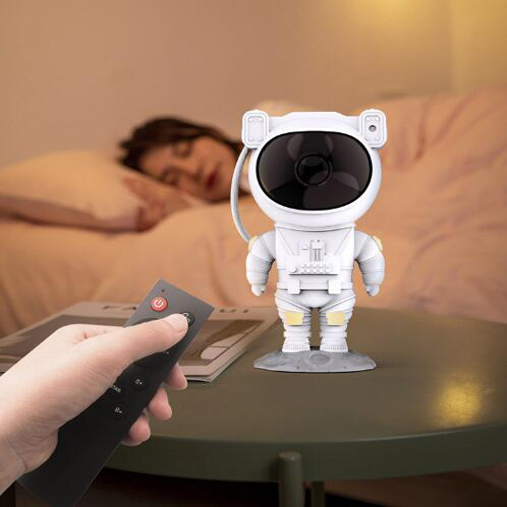 Creative Astronaut Galaxy Starry Sky Projector Nightlight USB Atmospher Bedroom Table Lamp - C&S Shopping Network