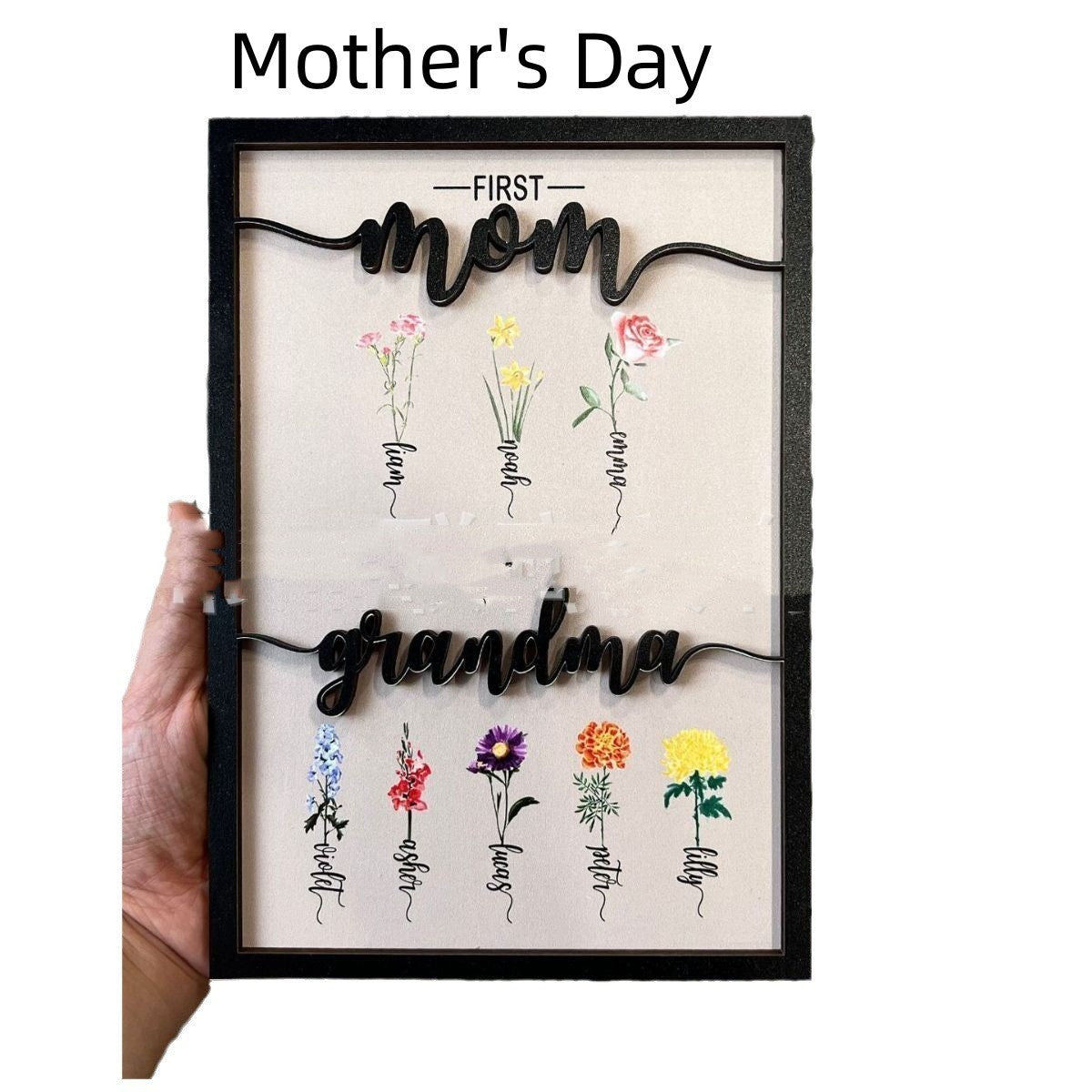 Photo Frame Gift Decoration Mother's Day Gift - C&S Shopping Network
