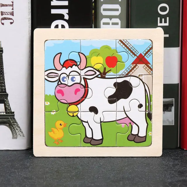 Kids Toys Wooden 3D Puzzle - C&S Shopping Network