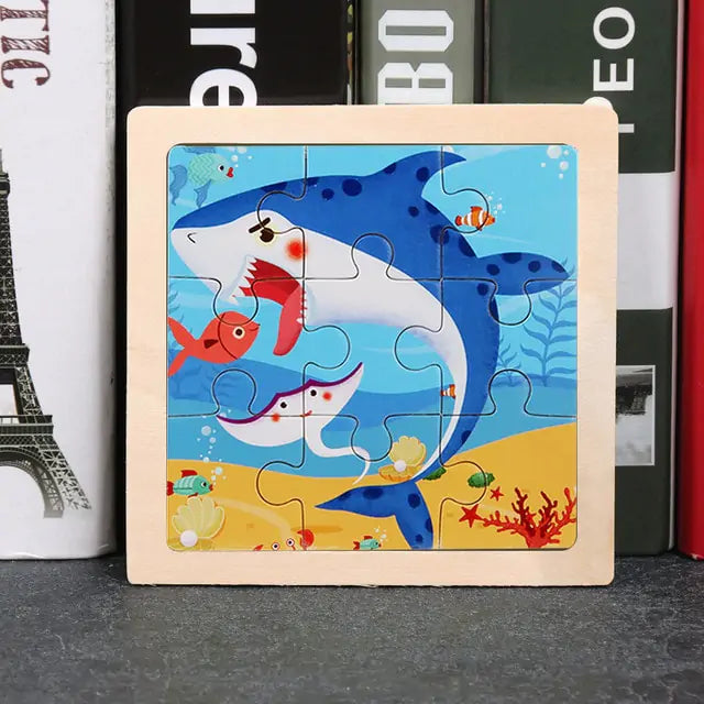 Kids Toys Wooden 3D Puzzle - C&S Shopping Network