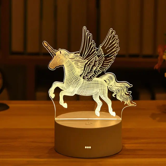 Kids 3D LED Creative Night Lamp - C&S Shopping Network