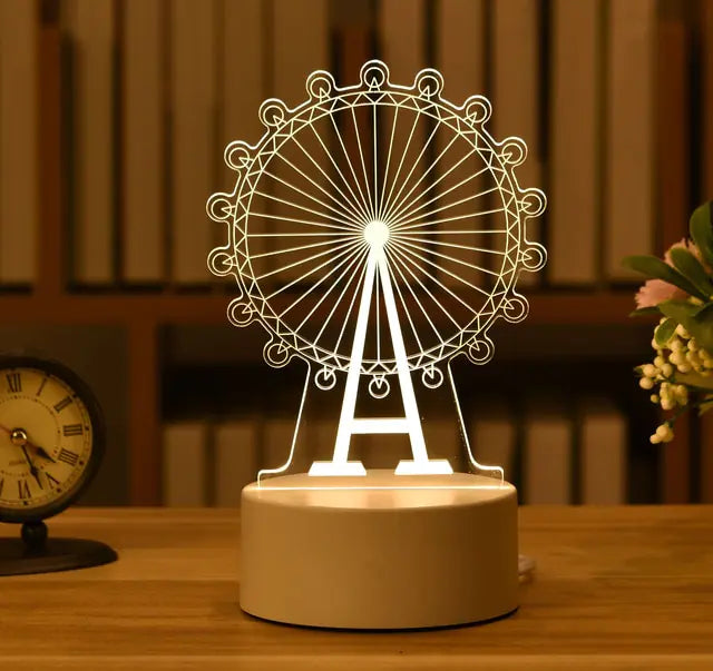 Kids 3D LED Creative Night Lamp - C&S Shopping Network