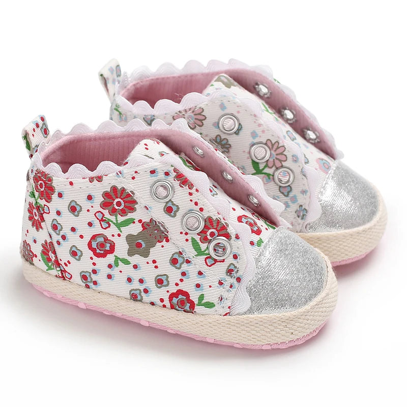 Toddler First Walker Baby Shoes Boy Girl Classical Sport Soft Sole Cotton Multi-Color Crib Baby Moccasins Casual Shoes - C&S Shopping Network