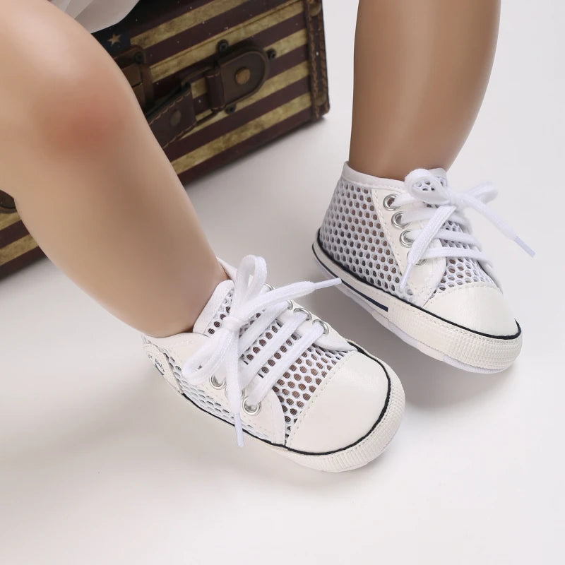 Toddler First Walker Baby Shoes Boy Girl Classical Sport Soft Sole Cotton Multi-Color Crib Baby Moccasins Casual Shoes - C&S Shopping Network