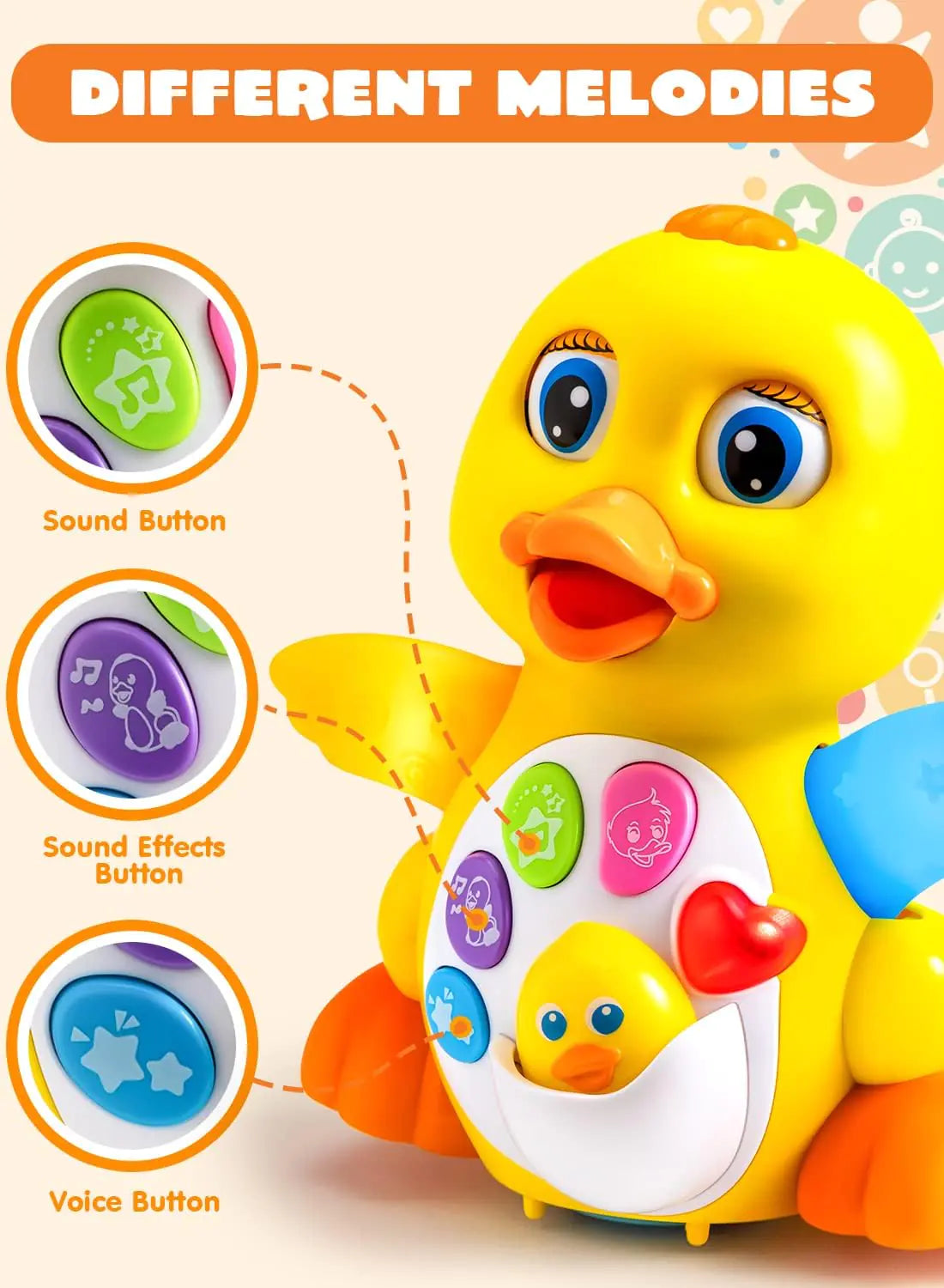 Baby Musical Duck Toy - C&S Shopping Network