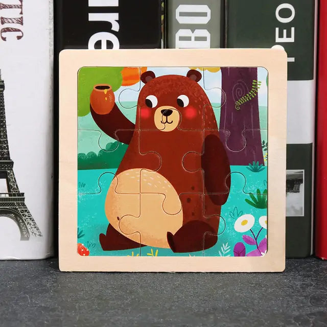 Kids Toys Wooden 3D Puzzle - C&S Shopping Network