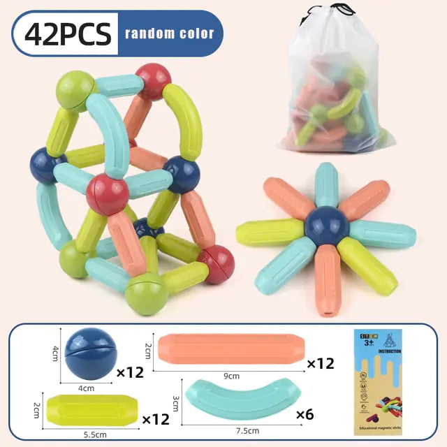 Kids Magnetic Constructor Blocks Stick - C&S Shopping Network