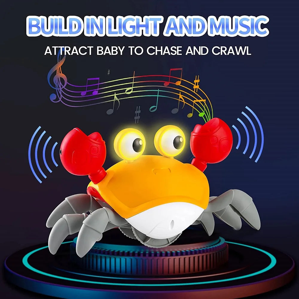 Dancing Crab Run Away Toy for Babies Crawling Interactive Escape Crabs Fujão Toys Baby Birthday Gift VIP Dropshipping with Box - C&S Shopping Network