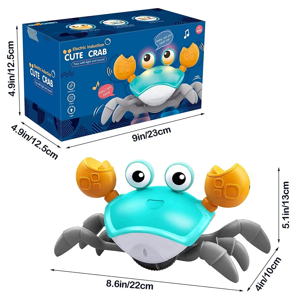 Dancing Crab Run Away Toy for Babies Crawling Interactive Escape Crabs Fujão Toys Baby Birthday Gift VIP Dropshipping with Box - C&S Shopping Network