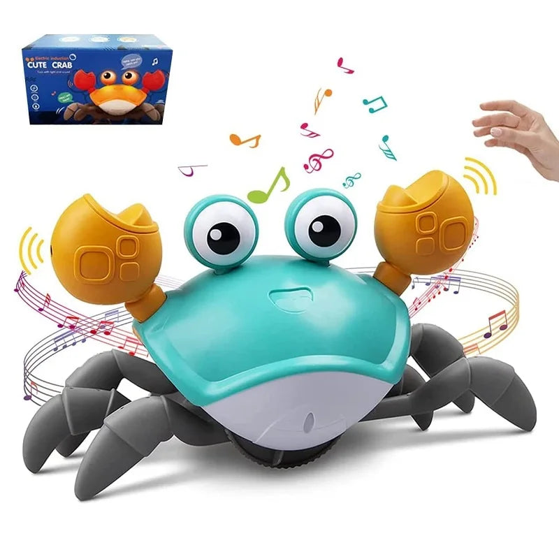 Dancing Crab Run Away Toy for Babies Crawling Interactive Escape Crabs Fujão Toys Baby Birthday Gift VIP Dropshipping with Box - C&S Shopping Network