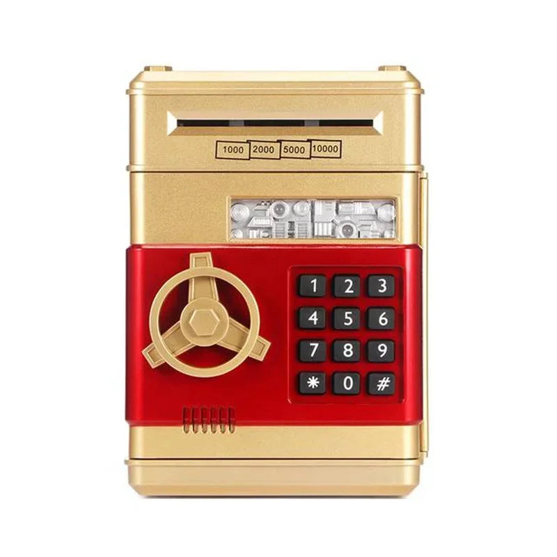 Electronic Piggy Bank Safe Box Money Boxes For Children Digital Coins Cash Saving Safe Deposit Mini ATM Machine Kid Xmas Gifts - C&S Shopping Network