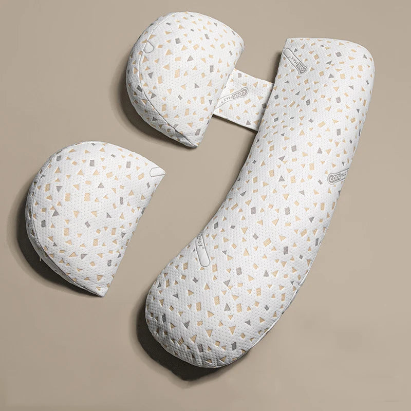 Sleeping Support Pillow For Pregnant Women Body Cotton Pillowcase U Shape Maternity Pregnancy Pillows Side Sleepers Bedding - C&S Shopping Network