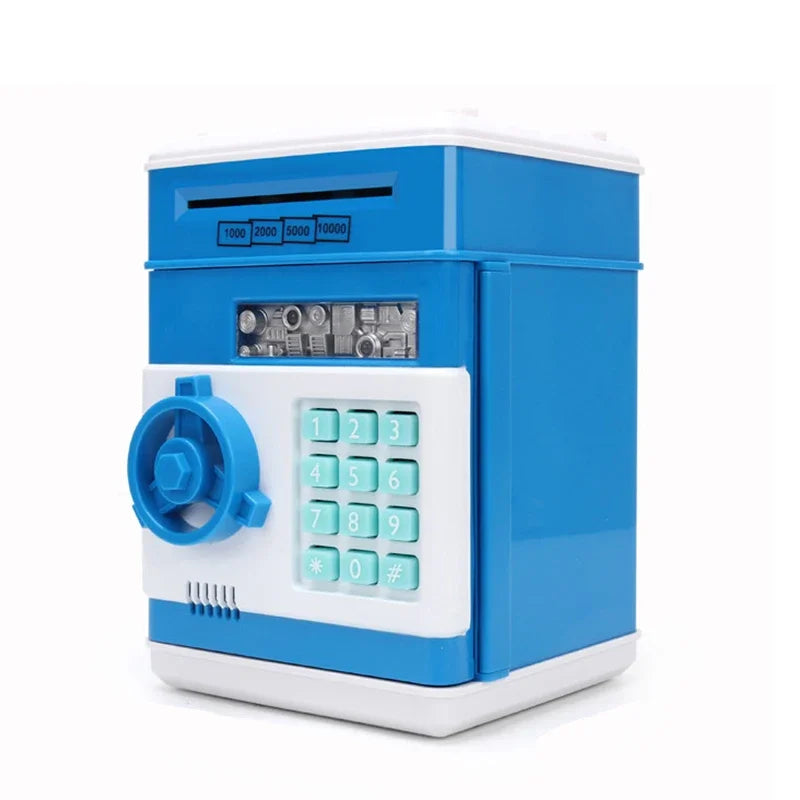 Electronic Piggy Bank Safe Box Money Boxes For Children Digital Coins Cash Saving Safe Deposit Mini ATM Machine Kid Xmas Gifts - C&S Shopping Network