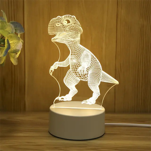 Kids 3D LED Creative Night Lamp - C&S Shopping Network