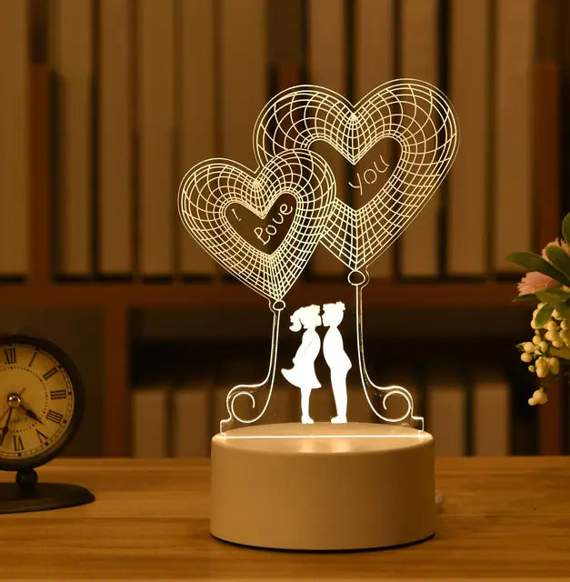 Kids 3D LED Creative Night Lamp - C&S Shopping Network