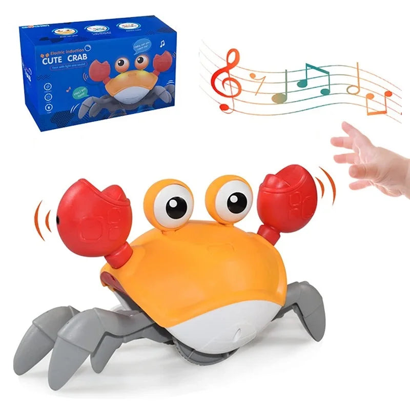 Dancing Crab Run Away Toy for Babies Crawling Interactive Escape Crabs Fujão Toys Baby Birthday Gift VIP Dropshipping with Box - C&S Shopping Network