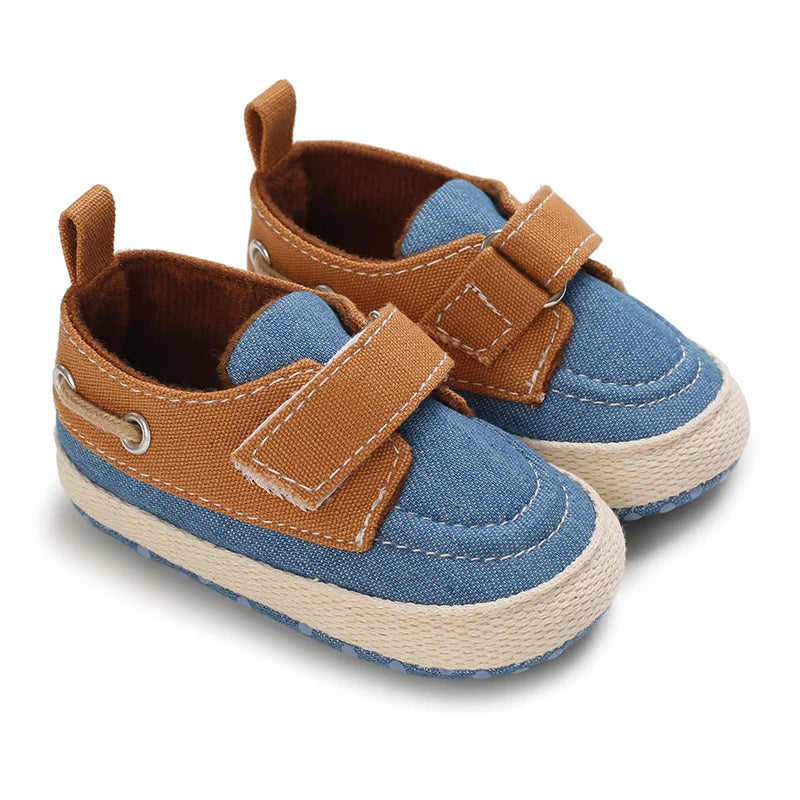 Toddler First Walker Baby Shoes Boy Girl Classical Sport Soft Sole Cotton Multi-Color Crib Baby Moccasins Casual Shoes - C&S Shopping Network