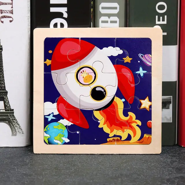 Kids Toys Wooden 3D Puzzle - C&S Shopping Network