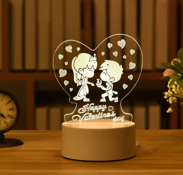 Kids 3D LED Creative Night Lamp - C&S Shopping Network