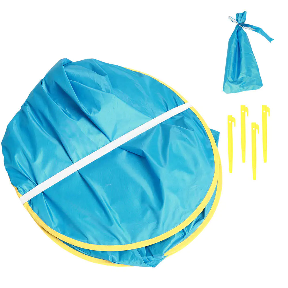Baby Beach Tent: Easy Fold-Up Waterproof Sun Awning Tent - C&S Shopping Network