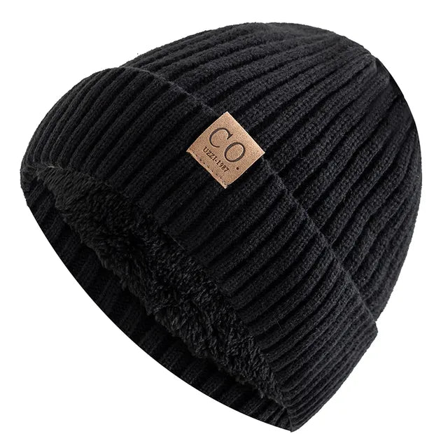 Two-Tone Winter Knitted Beanie - C&S Shopping Network