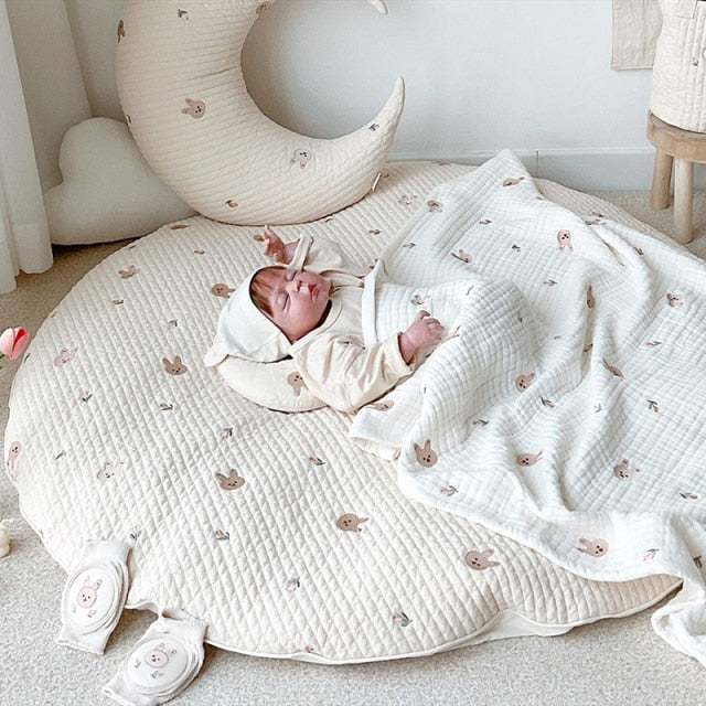 Bear Embroidery Baby Mat - C&S Shopping Network