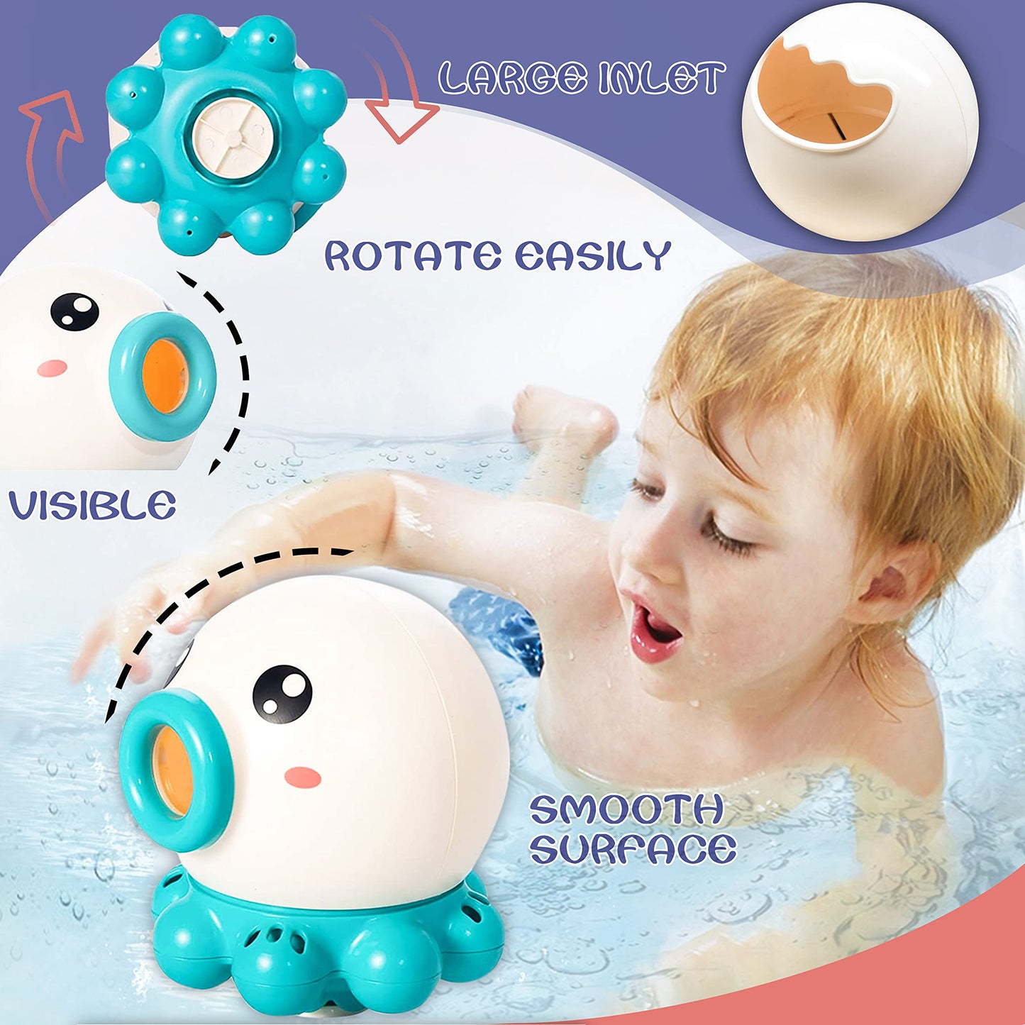 Bathroom Water Sprinkler Beach Kids Toys - C&S Shopping Network