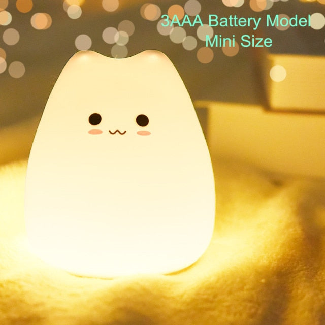 Mini Cat Baby Night Lamp - C&S Shopping Network