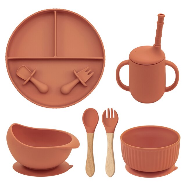 Baby Weaning Solid Food Plate Bowl Set - C&S Shopping Network