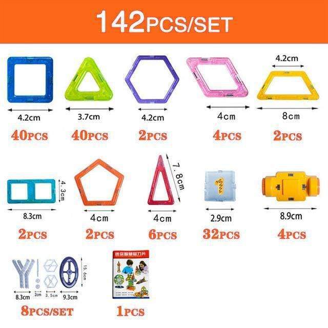Magnetic Building Blocks DIY Magnets Toys For Kids Designer Construction Set Gifts For Children Toys - C&S Shopping Network