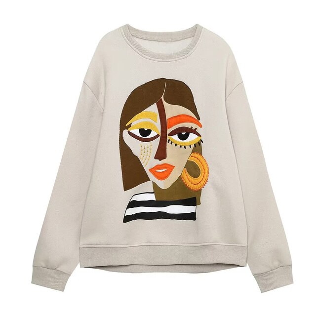 Women Fashion Printing Basic Sweatshirts - C&S Shopping Network