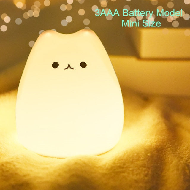 Mini Cat Baby Night Lamp - C&S Shopping Network