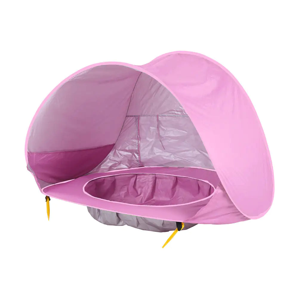 Baby Beach Tent: Easy Fold-Up Waterproof Sun Awning Tent - C&S Shopping Network
