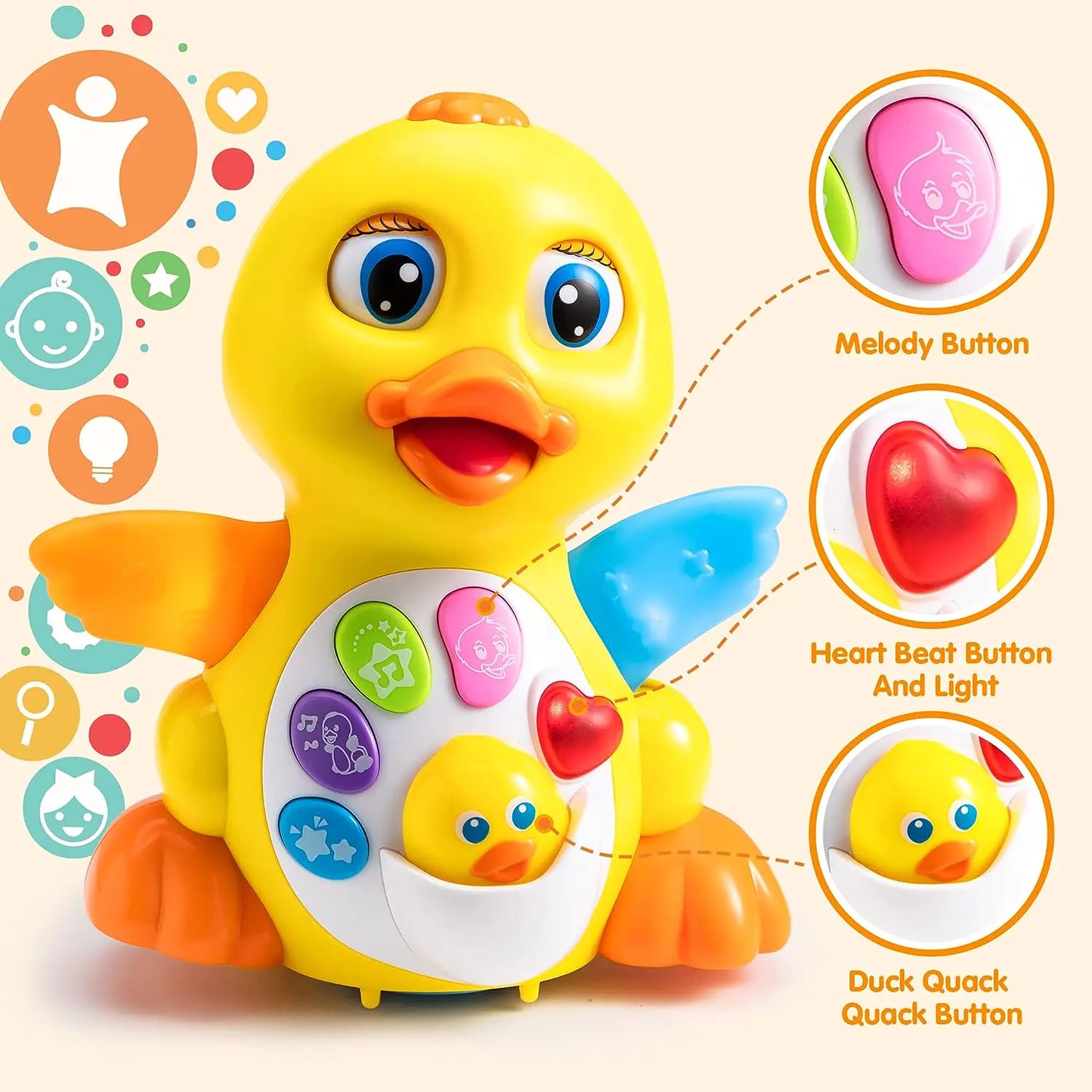 Baby Musical Duck Toy - C&S Shopping Network