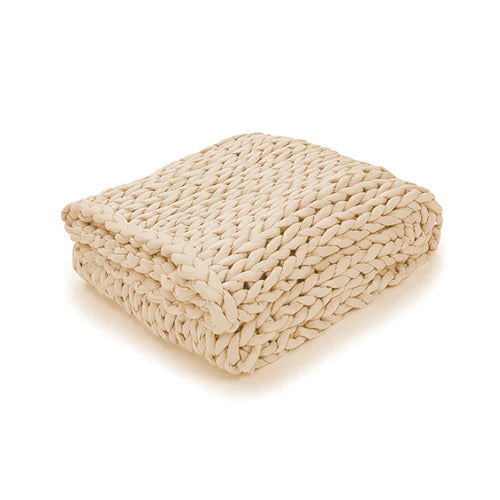 Zen Weighted Knitted Blanket - C&S Shopping Network