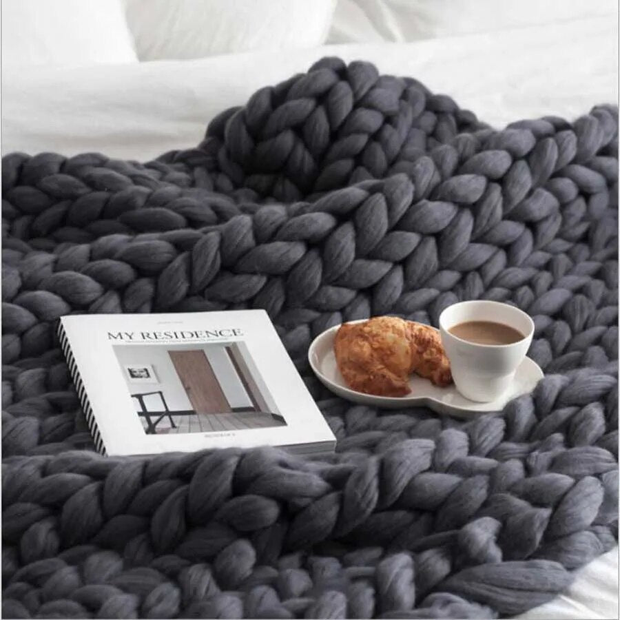 Zen Weighted Knitted Blanket - C&S Shopping Network