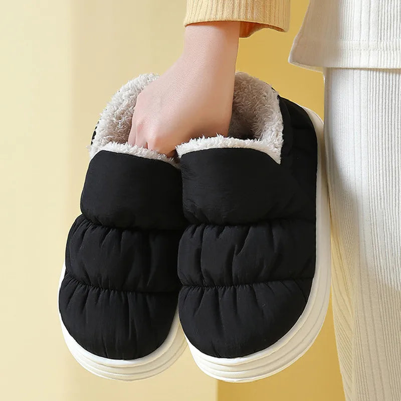 Thick Plush Unisex Flats - C&S Shopping Network