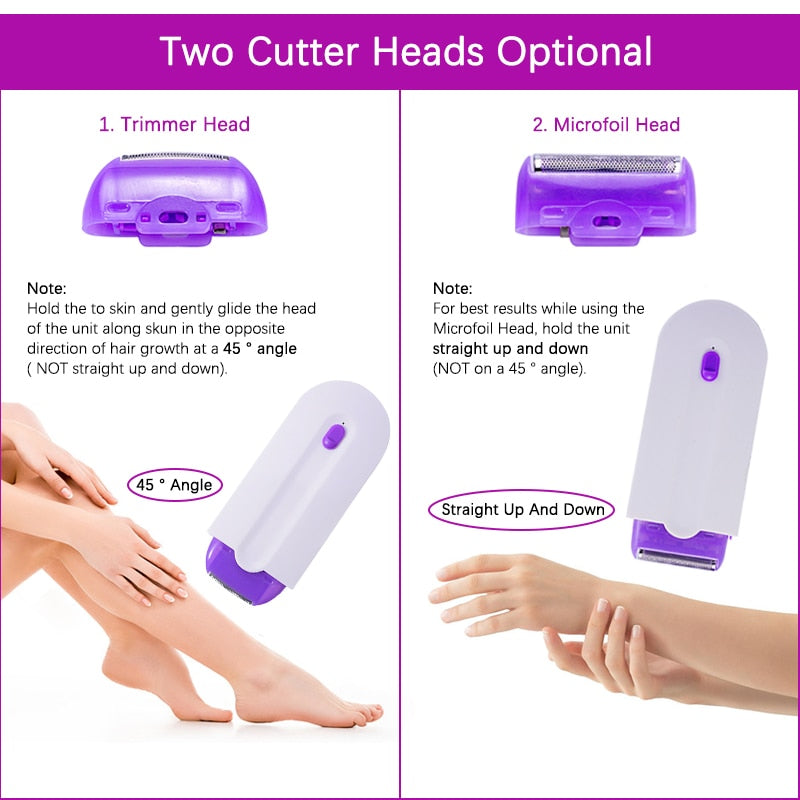 Women Laser Epilator Shaver - C&S Shopping Network